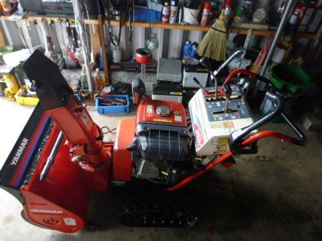 YANMAR⁄ヤンマー 除雪機 YSR82H-E OHV 8馬力 動作確認済 ペイペイ