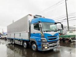 スーパーグレート  中古　4軸低床　アルミウ... 中古　4軸低床　アルミウィング車　大型トラック