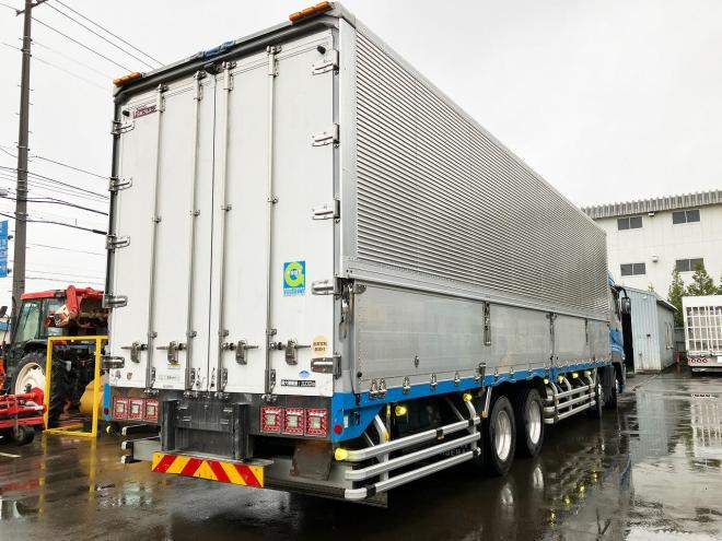 スーパーグレート中古　4軸低床　アルミウィング車　大型トラック