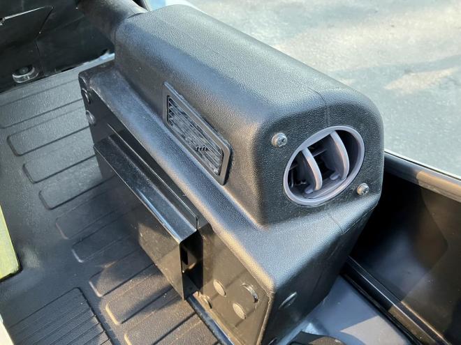 フォークリフトトヨタ　中古　8FD25　ヒンジ付＋フォークムーバ付