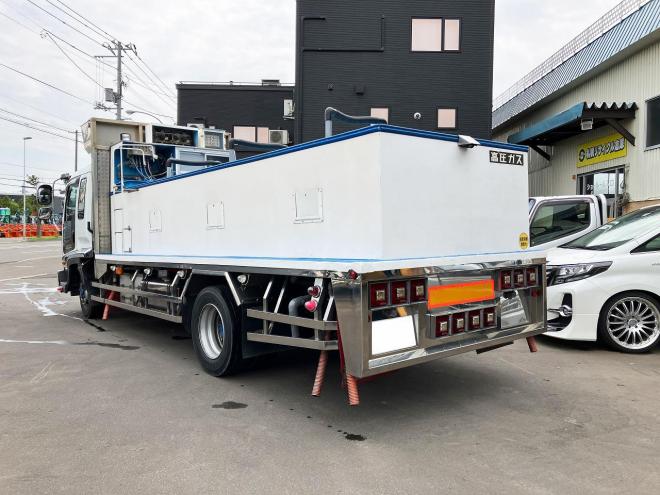 フォワード中古　ワイド増t　活魚運搬車　中型トラック