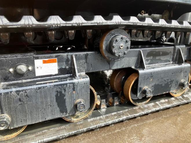 フォークリフトモロオカ　中古　不整地クローラ式フォークリフト　MFD-20