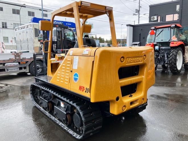 フォークリフトモロオカ　中古　不整地クローラ式フォークリフト　MFD-20