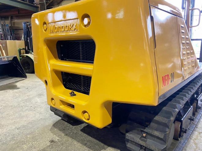 フォークリフトモロオカ　中古　MFD-20　不整地クローラ式フォークリフト