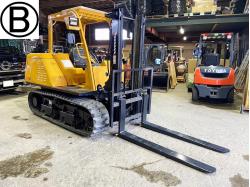 フォークリフト&nbsp;&nbsp;モロオカ　中古　MFD-20　不... モロオカ　中古　MFD-20　不整地クローラ式フォークリフト　建機