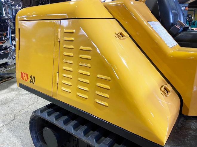 フォークリフトモロオカ　中古　MFD-20　不整地クローラ式フォークリフト