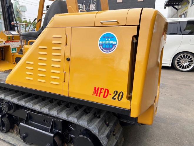フォークリフトモロオカ　中古　MFD-20　不整地クローラ式フォークリフト
