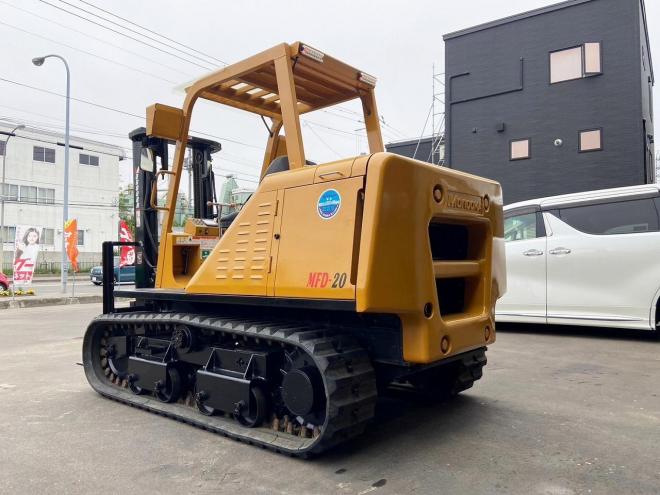フォークリフトモロオカ　中古　MFD-20　不整地クローラ式フォークリフト