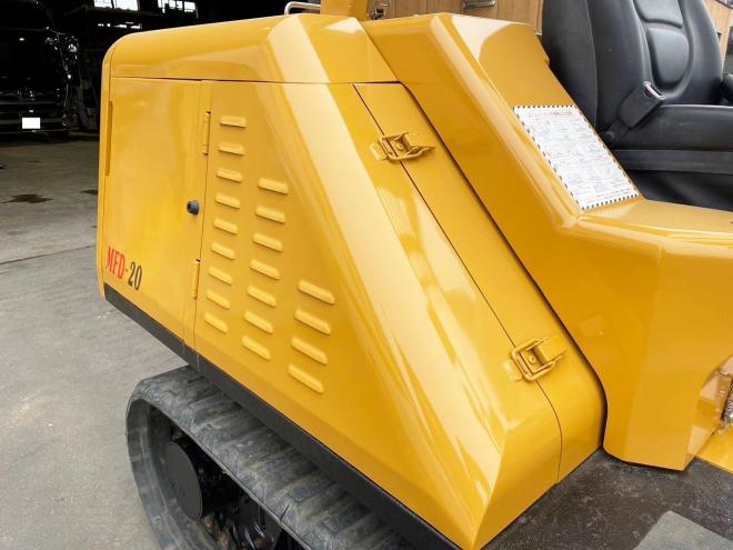 フォークリフトモロオカ　中古　MFD-20　不整地クローラ式フォークリフト