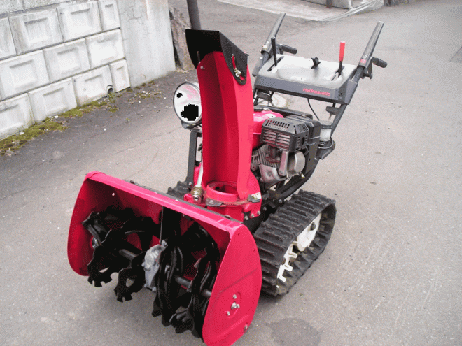 除雪機ホンダ　6馬力除雪機　ＨＳ660　バッテリー新品交換済み
