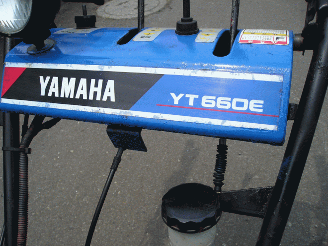 除雪機ヤマハ　6馬力除雪機　ＹＴ－660Ｅ　ＨＳＴ除雪機　バッテリー新品交換済み