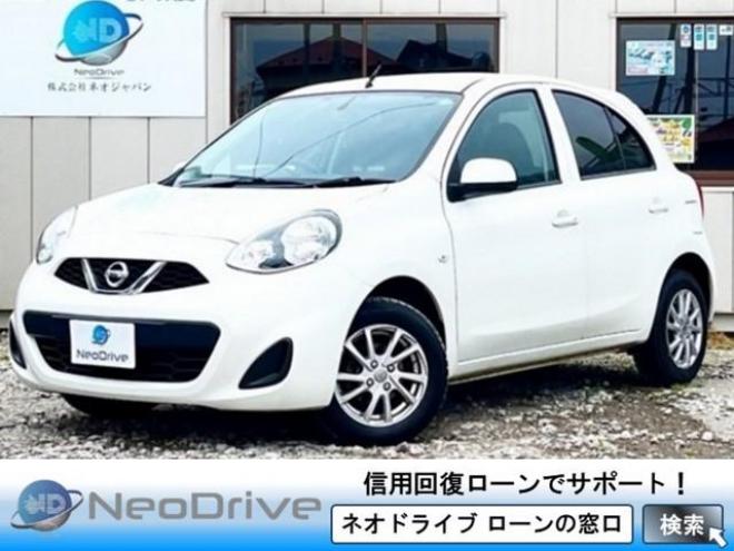 マーチ5ドア1.2X FOUR Vセレクション 4WD　ローンが不安な方＜優遇ローン＞　1年保証付　純正ナビ　バックカメラ　フルセグTV　