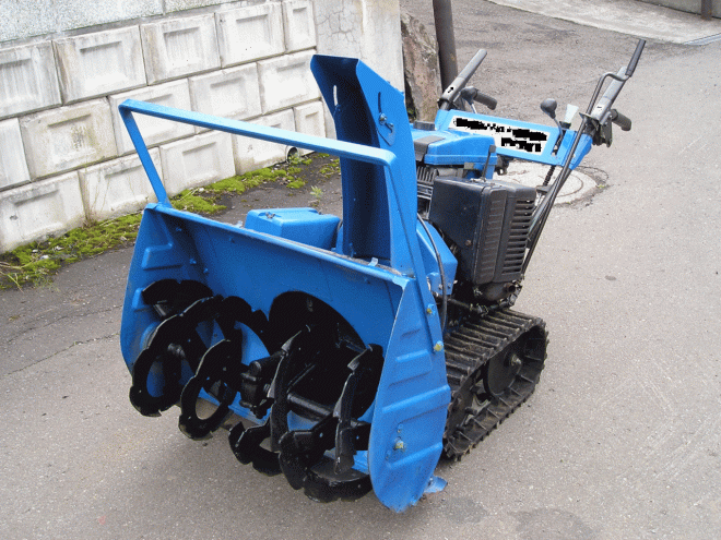 除雪機ヤマハ　８馬力除雪機　ＹＳＭ－870　バッテリー新品交換済み