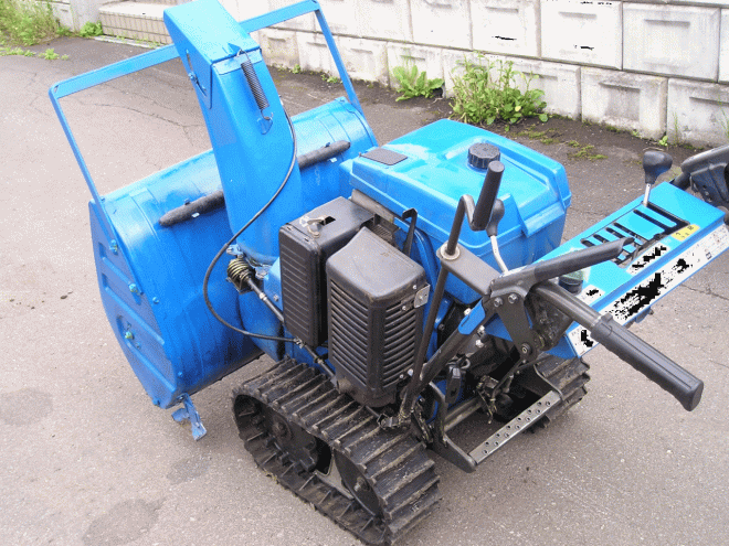 除雪機ヤマハ　８馬力除雪機　ＹＳＭ－870　バッテリー新品交換済み