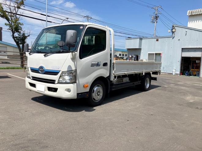 デュトロ中古　ワイドロング平ボディ　小型トラック