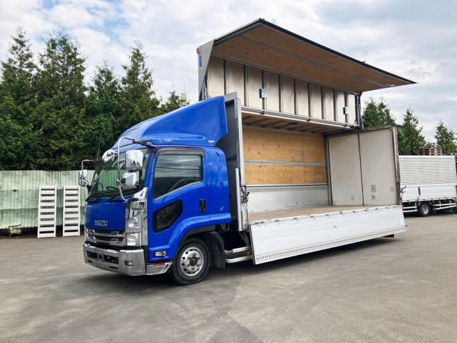 フォワード中古　ワイドアルミウィング車　6.2m　中型トラック
