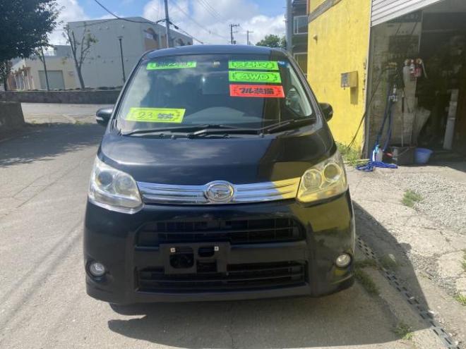 ムーヴ（コミコミ車さらに下取り3万円です）カスタムG 4WD 660 5Dr