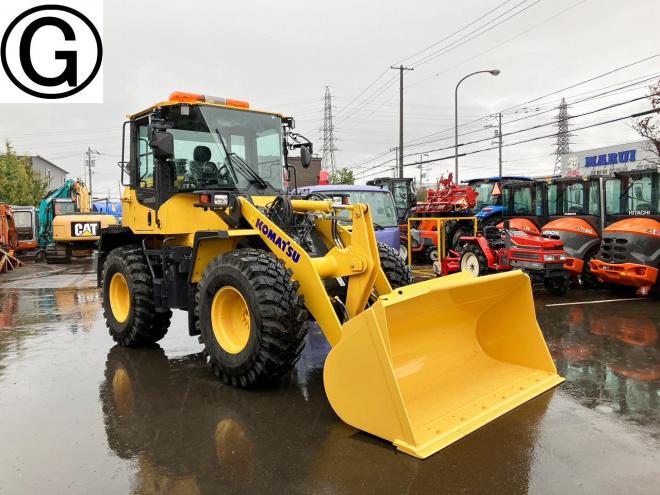 ホイールローダコマツ　中古　WA100-8　マルチプラウ付