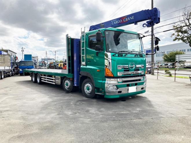 プロフィア中古　4段ラジコンセルフクレーン車　大型トラック