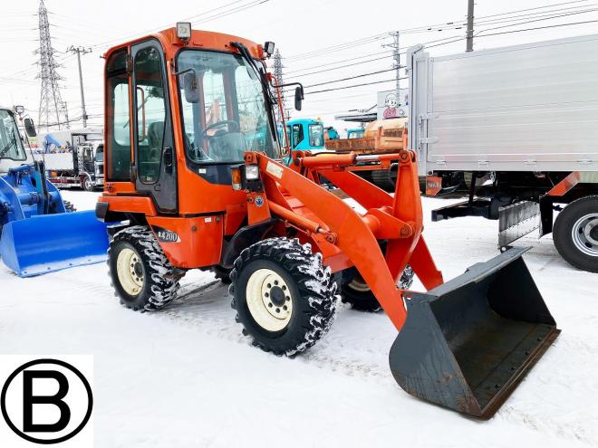 ホイールローダクボタ　中古　タイヤショベル　R420D