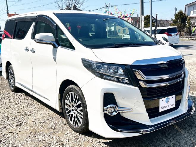 アルファード3.5SA Cパッケージ 4WD　ローンが不安な方＜優遇ローン＞　 本州仕入　モデリスタ　ナビ　後席モニター