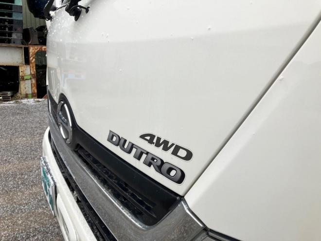 デュトロ中古　ワイドファームダンプ　4WD　小型トラック