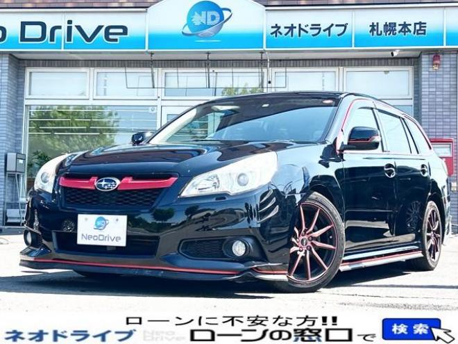レガシィワゴンツーリングワゴン2.5i 4WD　ローンが不安な方＜優遇ローン＞　本州仕入　フルエアロ　社外デッキ　ETC　