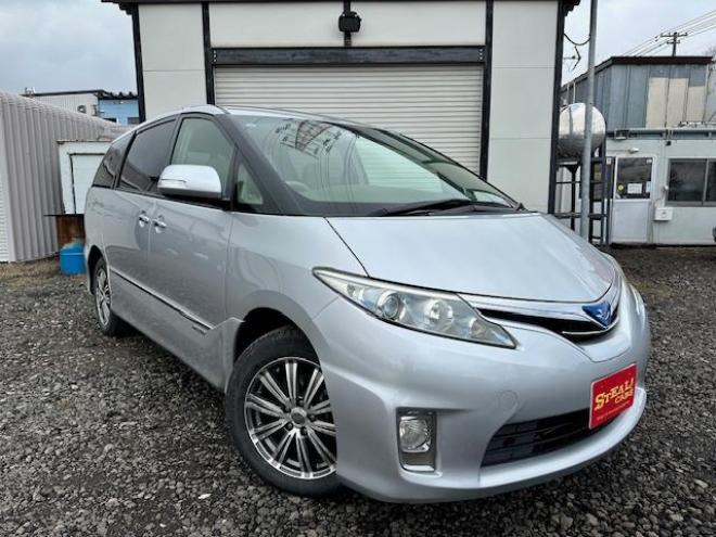 エスティマハイブリッドハイブリッド2.4X 4WD　ナビTV・Bluetooth・ドラレコ 4WD 2400 5Dr