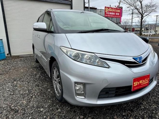 エスティマハイブリッドハイブリッド2.4X 4WD　ナビTV・Bluetooth・ドラレコ 4WD 2400 5Dr