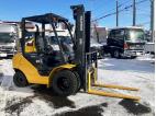 フォークリフト コマツ　中古　FD25T-17　回転付