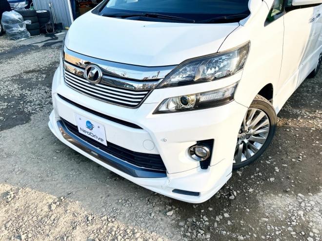 ヴェルファイア2.4Zゴールデンアイズ 4WD　ローンが不安な方＜優遇ローン＞両側パワスラ　TRDエアロ　パワーバック 4WD