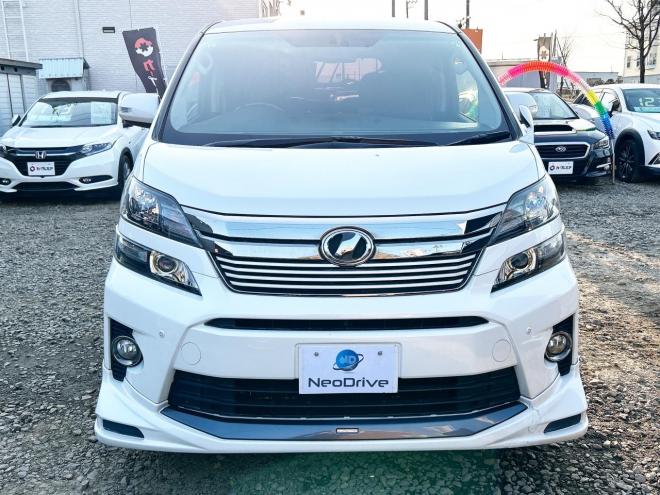 ヴェルファイア2.4Zゴールデンアイズ 4WD　ローンが不安な方＜優遇ローン＞両側パワスラ　TRDエアロ　パワーバック 4WD