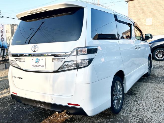 ヴェルファイア2.4Zゴールデンアイズ 4WD　ローンが不安な方＜優遇ローン＞両側パワスラ　TRDエアロ　パワーバック 4WD