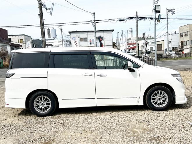 エルグランド2.5 250ハイウェイスターSアーバンC 4WD　ローンが不安な方＜優遇ローン＞　本州仕入　エアロ　寒冷地 後席モニター