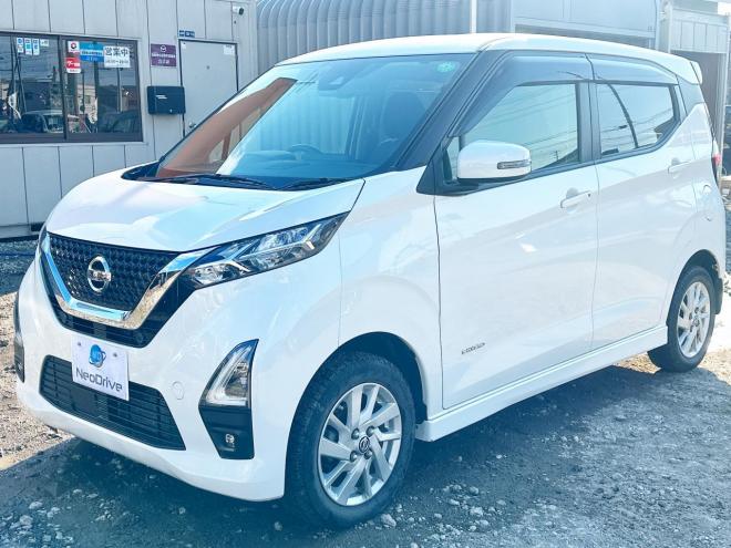 デイズ660ハイウェイスターX 4WD　ローンが不安な方＜優遇ローン＞　本州仕入　寒冷地 ナビ　シートヒーター 4WD 660 5Dr