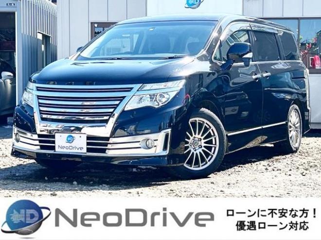 エルグランド2.5ライダー 4WD ローンが不安な方＜優遇ローン＞ 本州仕入　寒冷地 ナビTV　両側Pスラ 4WD 2500 5Dr