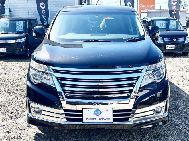 エルグランド2.5ライダー 4WD ローンが不安な方＜優遇ローン＞ 本州仕入　寒冷地 ナビTV　両側Pスラ 4WD 2500 5Dr