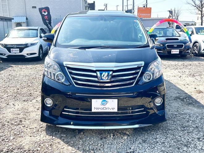 アルファードハイブリッドハイブリッド2.4SR Cパッケージ 4WD　ローンが不安な方＜優遇ローン＞　モデリスタ　寒冷地　ナビ　後席モニター