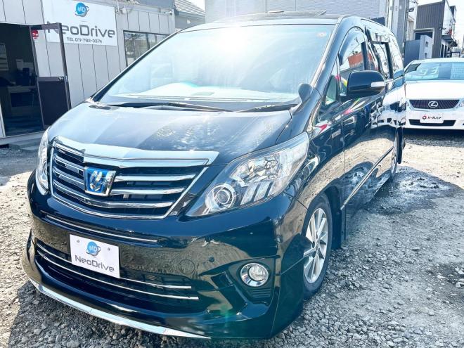 アルファードハイブリッドハイブリッド2.4SR Cパッケージ 4WD　ローンが不安な方＜優遇ローン＞　モデリスタ　寒冷地　ナビ　後席モニター