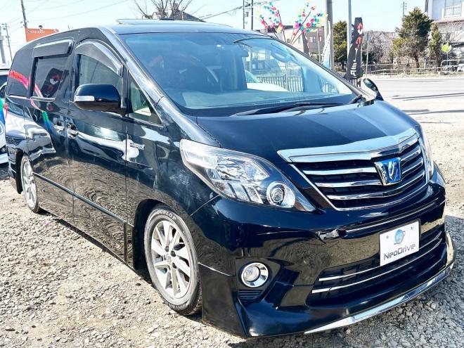 アルファードハイブリッドハイブリッド2.4SR Cパッケージ 4WD　ローンが不安な方＜優遇ローン＞　モデリスタ　寒冷地　ナビ　後席モニター