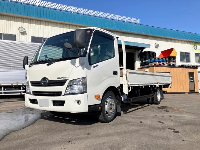 デュトロ中古　ワイド超ロング　平ボディ　5m　小型トラック