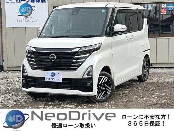 ルークス660ハイウェイスターX 4WD　ローンが不安な方＜優遇ローン＞本州仕入寒冷地　後期型 両側パワスラ