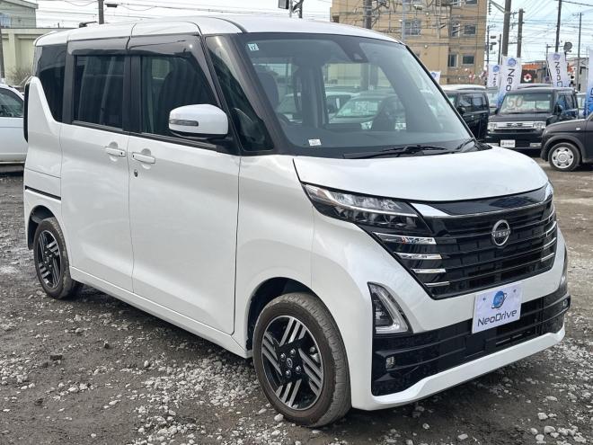 ルークス660ハイウェイスターX 4WD　ローンが不安な方＜優遇ローン＞本州仕入寒冷地　後期型 両側パワスラ