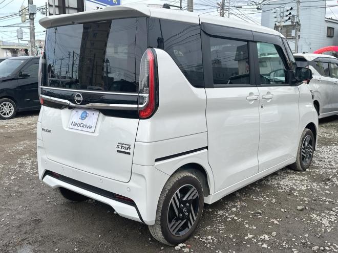 ルークス660ハイウェイスターX 4WD　ローンが不安な方＜優遇ローン＞本州仕入寒冷地　後期型 両側パワスラ