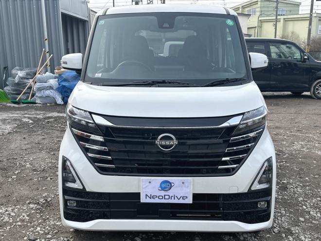 ルークス660ハイウェイスターX 4WD　ローンが不安な方＜優遇ローン＞本州仕入寒冷地　後期型 両側パワスラ