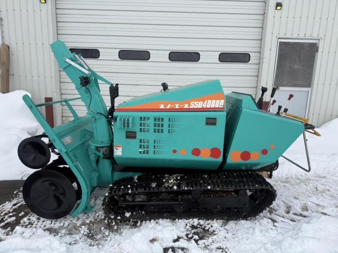 除雪機タカキタ SSB4000D 40馬力 大型ディーゼル除雪機