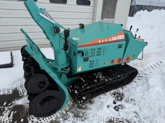 除雪機タカキタ SSB4000D 40馬力 大型ディーゼル除雪機
