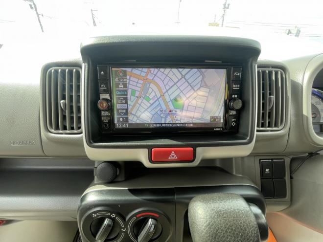 NV100クリッパーNV100クリッハ゜ー 4WD GX TURBO寒冷地仕様　本州仕入　検2付　TURBO ブレーキアシスト　フルセグナビ　Bluetooth　リアヒーター　etc ＶＳＣ　キーレス　バイザー　スタットレス付 4WD 660 5Dr