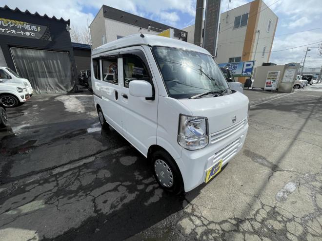 NV100クリッパーNV100クリッハ゜ー 4WD GX TURBO寒冷地仕様　本州仕入　検2付　TURBO ブレーキアシスト　フルセグナビ　Bluetooth　リアヒーター　etc ＶＳＣ　キーレス　バイザー　スタットレス付 4WD 660 5Dr