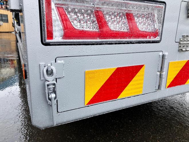 プロフィア未使用　4段ラジコンクレーン車　セルフローダー　重機運搬車ウインチ付　大型トラック　nht